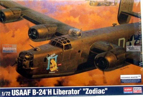 ACA12584 1:72 Academy B-24H Liberator 'Zodiac'