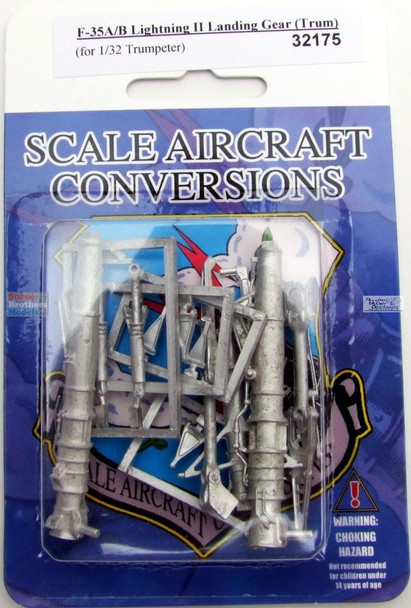 SAC32175 1:32 Scale Aircraft Conversions - F-35A F-35B Lightning II Landing Gear (TRP kit)