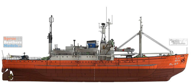 HASHP001 1:350 Hasegawa Antarctica Observation Ship SOYA [Super Detail Version]
