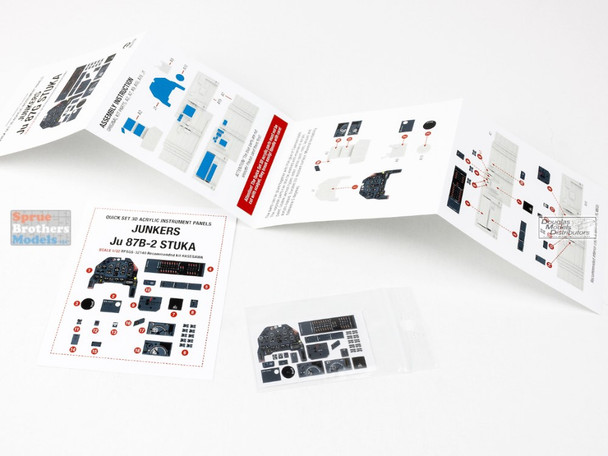 RFSQS32140 1:32 Red Fox Studio Instrument Panels - Ju87G Stuka (HAS kit)