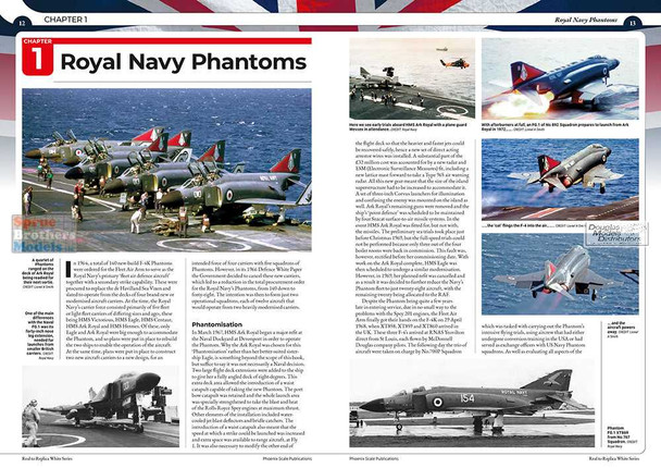 PSPWH005 Phoenix Scale Publications - The McDonnell Douglas Phantom British Versions [FG.1 FGR.2 & F-4J(UK)]