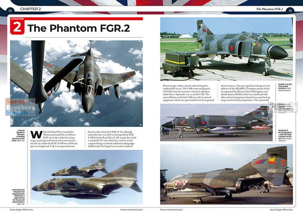 PSPWH005 Phoenix Scale Publications - The McDonnell Douglas Phantom British Versions [FG.1 FGR.2 & F-4J(UK)]