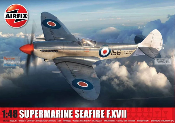 AFX06102A 1:48 Airfix Supermarine Seafire F.XVII