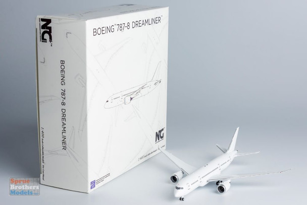 NGM59026 1:400 NG Model Blank Model B787-8 with GE Engines (pre-painted/pre-built)