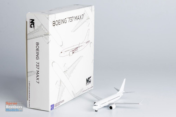 NGM87000 1:400 NG Model Blank Model B737 Max7 (pre-painted/pre-built)