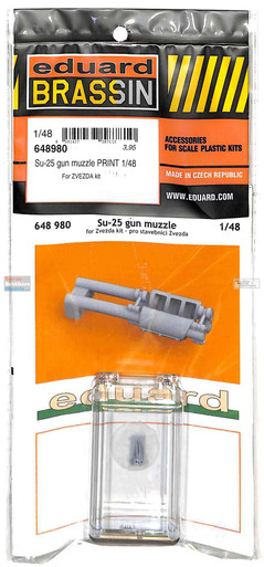 EDU648980 1:48 Eduard Brassin Print - Su-25 Frogfoot Gun Muzzle