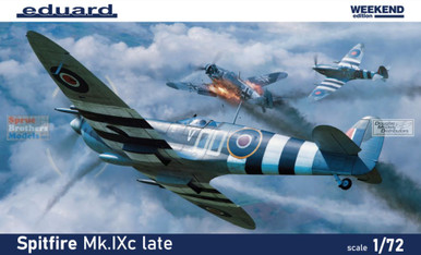 EDU07473 1:72 Eduard Spitfire Mk.IXc Weekend Edition - Sprue