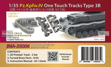 patibulum Ｖ１　4th Batch INFIMA35006 1:35 Infini Model Panzer IV One Touch Tracks
