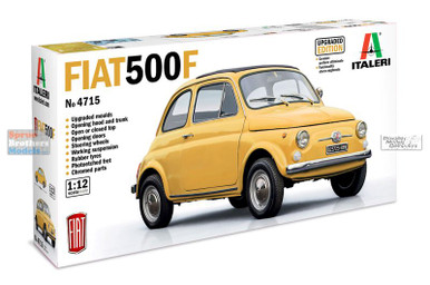 Amazon.com: Italeri 4703 Fiat 500 °F 1: 12 Scale 1968