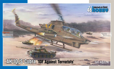 SPH48224 1:48 Special Hobby AH-1Q AH-1S Cobra 'IDF Against