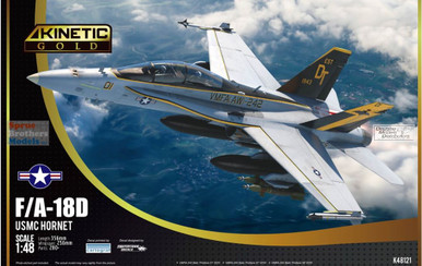 航空機・ヘリコプター Kinetic Gold F/A-18D USMC HORNET 1/48 kin48121__10244.1718990276.386