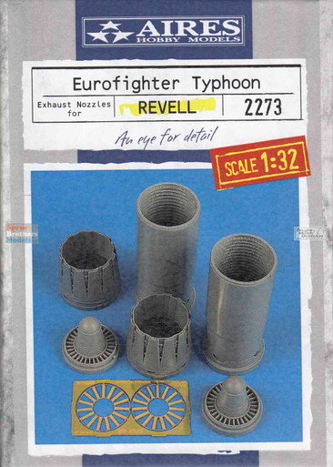 ARS2273 1:32 Aires Eurofighter Typhoon Exhaust Nozzles (TRP kit
