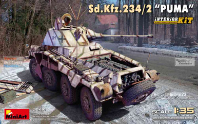 MIA35414 1:35 Miniart Sd.Kfz.234/2 Puma [Interior Kit] - Sprue