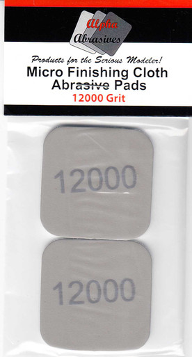 Albion Alloys Micro Acabado Paño Abrasivo Almohadillas 12000
