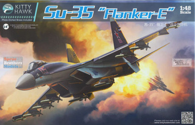 ZIMKH80142 1:48 Zimi Model Kitty Hawk Su-35 Flanker-E - Sprue