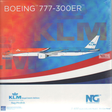 NGM73040 1:400 NG Model KLM B777-300ER Reg #PH-BVA (pre-painted