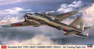 HAS02470 1:72 Hasegawa Ki67 Type 4 Heavy Bomber Hiryu (Peggy