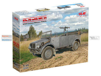 ICM35502 1:35 ICM Kfz.70 with MG34 - Sprue Brothers Models LLC