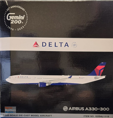 GeminiJets A330-300 Delta N829NW 1:400 Modèle d'avion