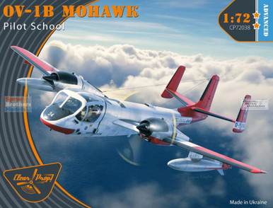 CLPCP72038 1:72 Clear Prop Models OV-1B Mohawk 'Pilot School