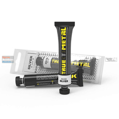 AKI000458 AK Interactive True Metal - Silver - Sprue Brothers