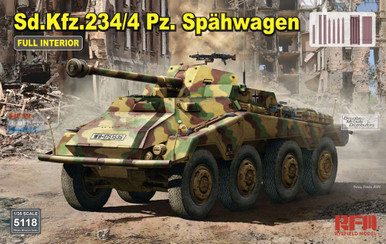 RFMRM5118 1:35 Rye Field Model Sd.Kfz.234/4 Panzerspahwagen with