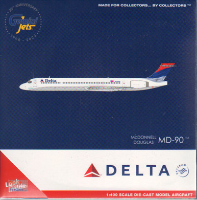 GEMGJ1417 1:400 Gemini Jets Delta MD-90 Reg #N910DN (pre-painted