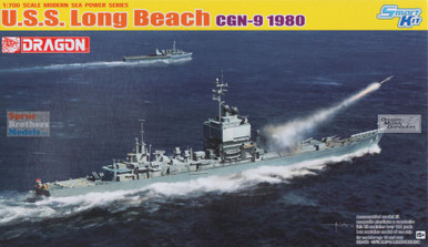 DML7135 1:700 Dragon USS Long Beach CGN-9 1980 - Sprue Brothers