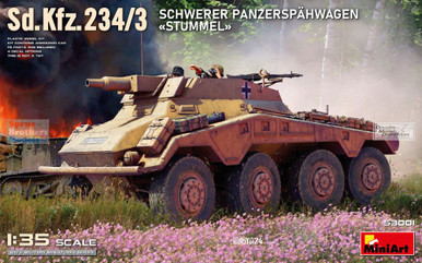 MIA53001 1:35 Miniart Sd.Kfz.234/3 Schwerer Panzerspahwagen