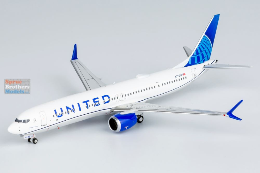 NGM89013 1:400 NG Modelo United Airlines B737 Max 9 Reg #N77578 - Imagen 3 de 3