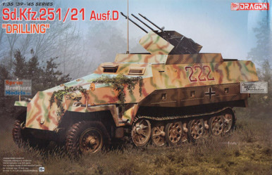 DML6862 1:35 Dragon Sd.Kfz.251/21 Ausf.D Drilling - Sprue Brothers