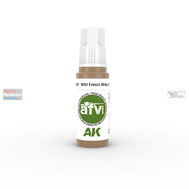 AKI011302 AK Interactive 3Gen Acrylic Paint 17ml - WW1 French