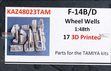 KMDKAZ48023TAM 1:48 Kazan Model Dynamics F-14B F-14D Tomcat Wheel
