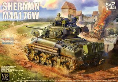 BDMBT046 1:35 Border Model M4A1(76)W Sherman - Sprue Brothers