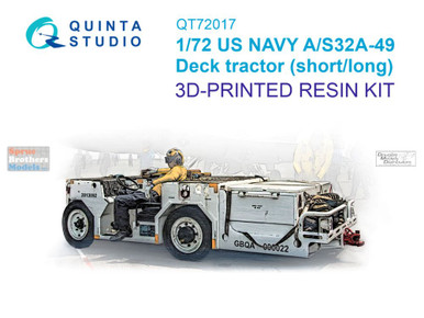 QTSQT72017 1:72 Quinta Studio US Navy A/S32A-49 Deck Tractor