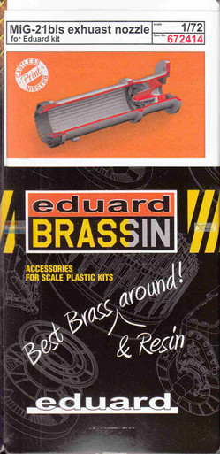 EDU672414 1:72 Eduard Brassin MiG-21bis Fishbed Exhaust Nozzle
