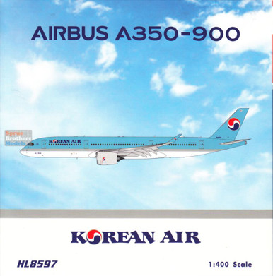 PHX04634 1:400 Phoenix Model Korean Air A350-900 Reg #HL8597 (pre