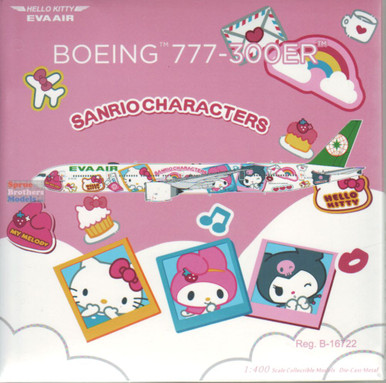 NGM73076 1:400 NG Model EVA Air B777-300ER Reg #B-16722 Hello