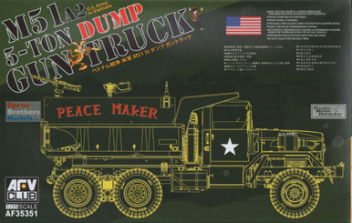 AFV35351 1:35 AFV Club M51A2 5-ton Dump Gun Truck Vietnam - Sprue