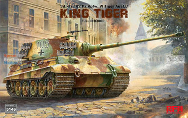 KING TIGER Sd.Kfz.182 ミリタリーモデルキット KING TIGER Sd.Kfz.182 ミリタリーモデルキット