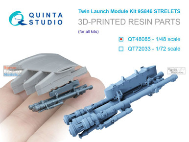 QTSQT48085 1:48 Quinta Studio 9S846 Strelets Twin Launch Model Kit