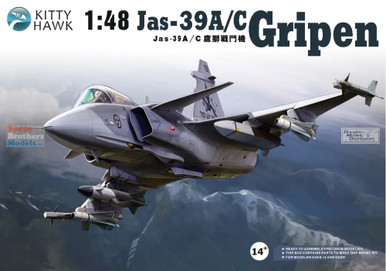 ZIMKH80117 1:48 Zimi Model Kitty Hawk JAS-39A/C Gripen - Sprue