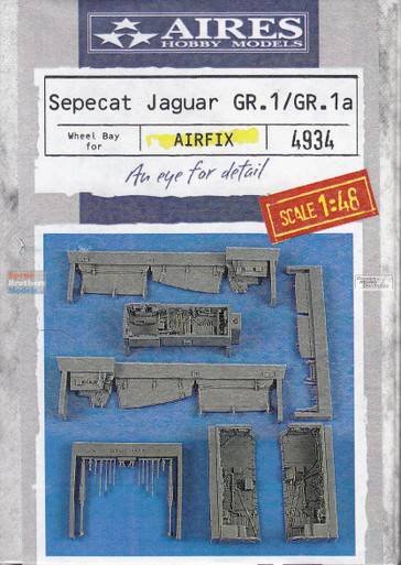 ARS4934 1:48 Aires Jaguar GR.1/GR.1A Wheel Bay Set (AFX kit