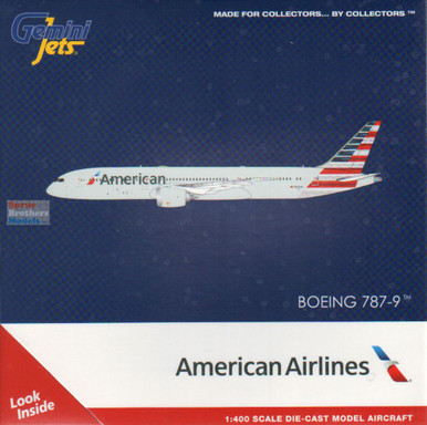 GEMGJ2356 1:400 Gemini Jets American Airlines B787-9 Reg #N836AA