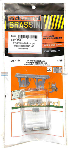 EDU6481156 1:48 Eduard Brassin - P-47D Thunderbolt Razorback