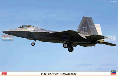 HAS07555 1:48 Hasegawa F-22 Raptor 'Hawaii ANG' - Sprue Brothers