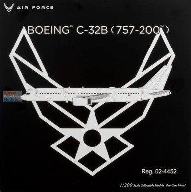 NGM42045 1:200 NG Model USAF C-32B (B757-200) Reg #02-4452 (pre