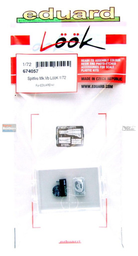 Eduard パーツセット EDU674057 1:72 Eduard Look - Spitfire Mk.Vb (EDU kit) - Sprue