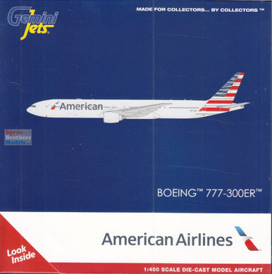 GEMGJ2303 1:400 Gemini Jets American Airlines B777-300ER Reg