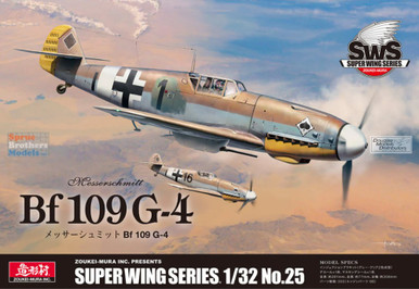 ZKMK33567 1:32 Zoukei-Mura - Messerschmitt Bf109G-4 - Sprue